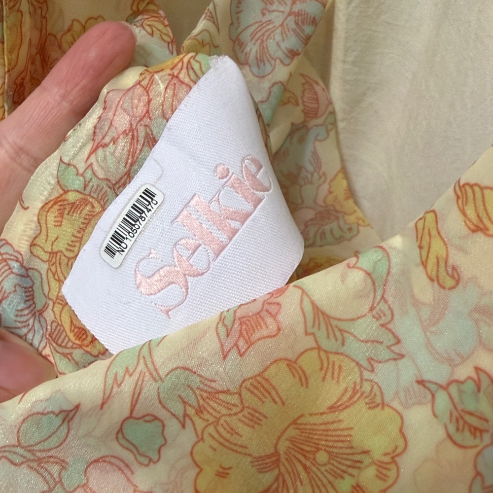 Selkie Puffy Pinafore Dress - Picture 8 of 10